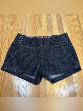 Y2K Boom Boom Jeans Low Rise Micro Jean Shorts